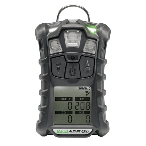 DETECTOR ALTAIR 4XR - BIG 4 (LEL+O2+CO+H2S) BLUETOOTH Y NORMA MILITAR