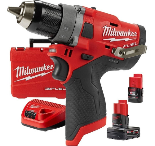 TALADRO ATORNILLADOR MILWAUKEE 12V 13mm M12