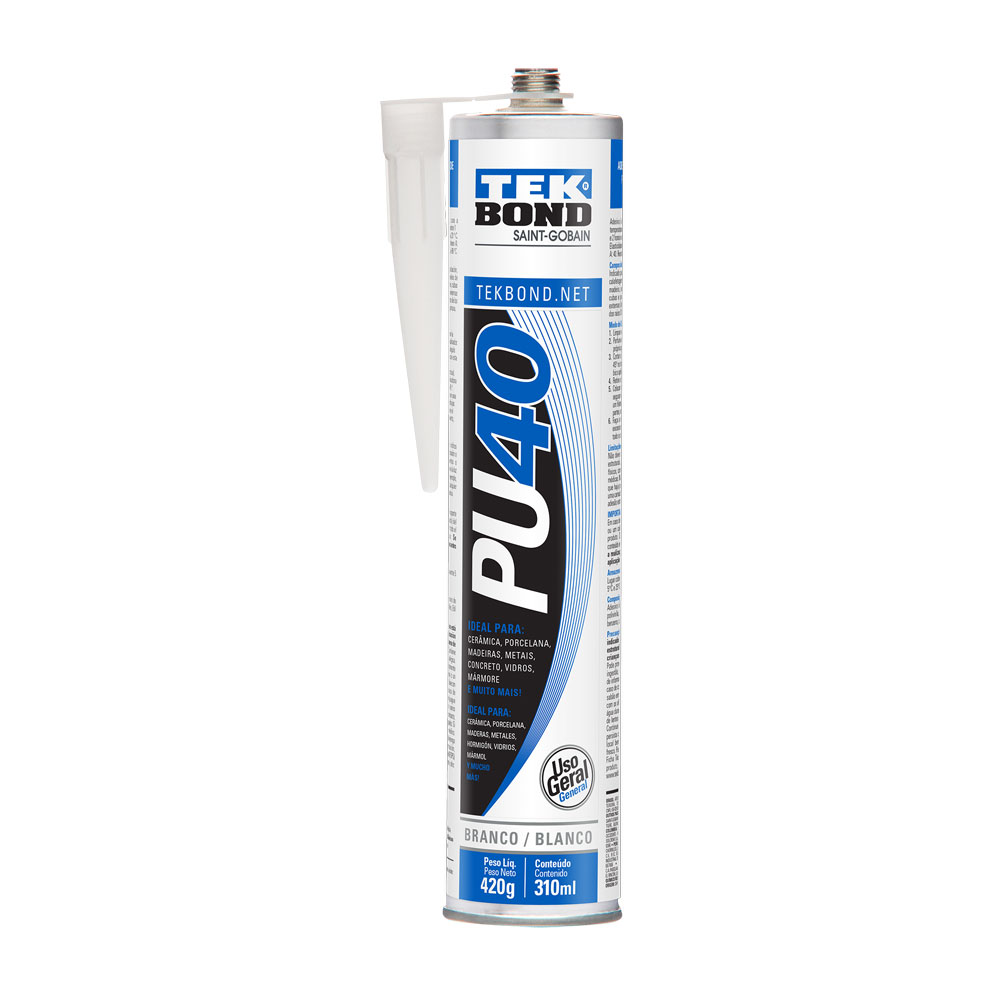 SELLADOR PU40 TEK BOND BLANCO 310ML/359GR (12