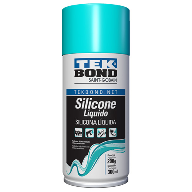 SILICONA LIQUIDA TEK BOND 300ML/200GR