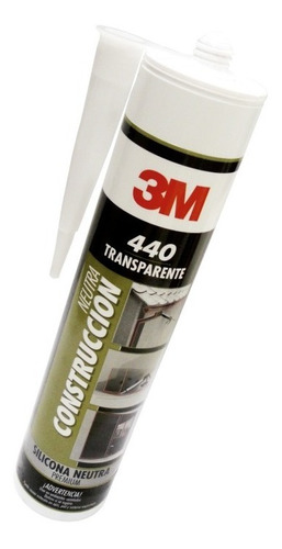 Sellador Silicona Neutra 3M 440 Transparente - 280