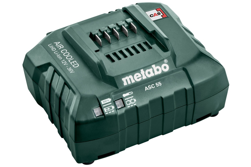 CARGADOR RAPIDO METABO ASC55-36V 230V