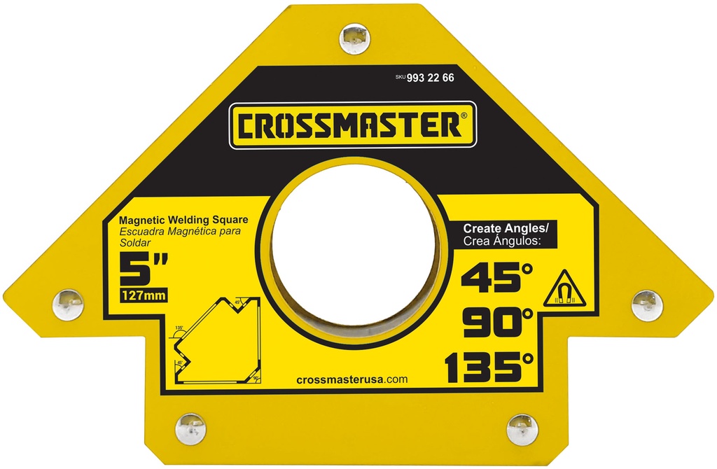 ESCUADRA MAGNETICA SOLDAR 5' 34Kg