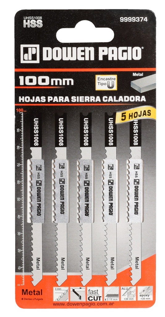 H SIERRA CAL P/MET L=100-DED:3.0 DP