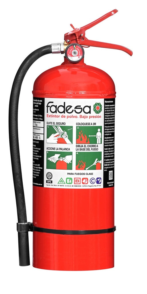 MATAFUEGO FADESA ABC 5KG PRECIO BONIFICADO