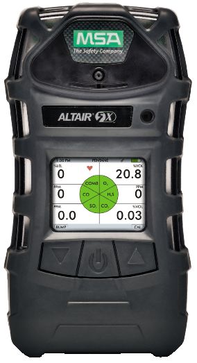 DETECTOR MSA ALTAIR 5X- BIG 4 LEL+O2+CO+H2S