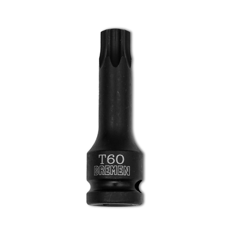 TORX:BOC.PUNTA IMPACTO Enc.½' T 60 BREMEN® Cr