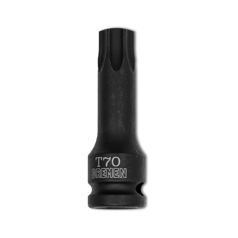 TORX:BOC.PUNTA IMPACTO Enc.½' T 70 BREMEN® Cr