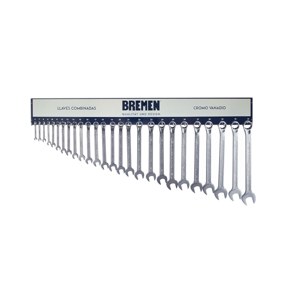 EXHIBIDOR BREMEN® LLAVES COMBINADAS MM (6 a 32)