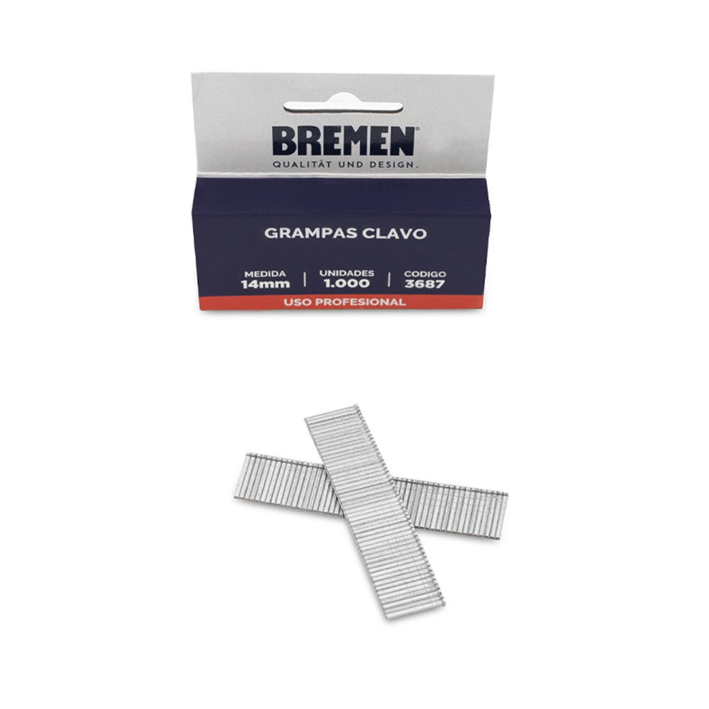 GRAPAS 'CLAVO'14mm x 1.000 Uni [P/Triple] BREMEN®