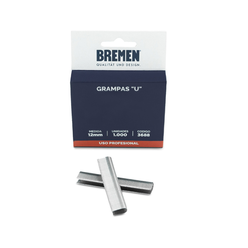 GRAPAS 'U' 12mm x 1.000 Uni [P/Triple] BREMEN®