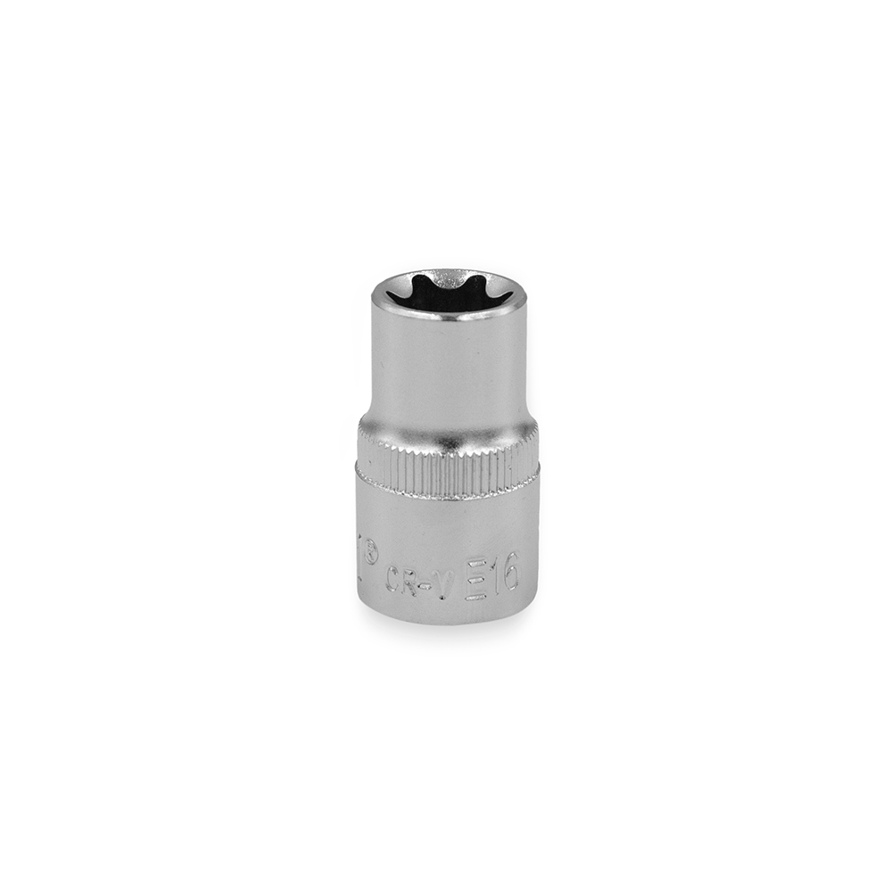 TORX:Bocallave Encastre 1/2' E-16 CrVa BREMEN®