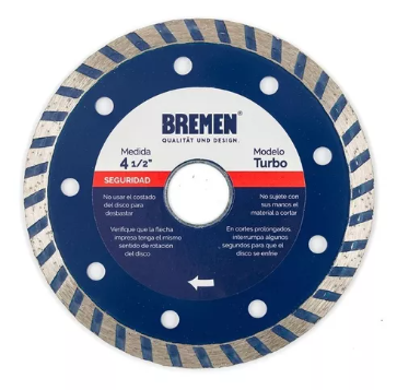 DISCO DIAM. BREMEN® 4-½' Combinado (TURBO)