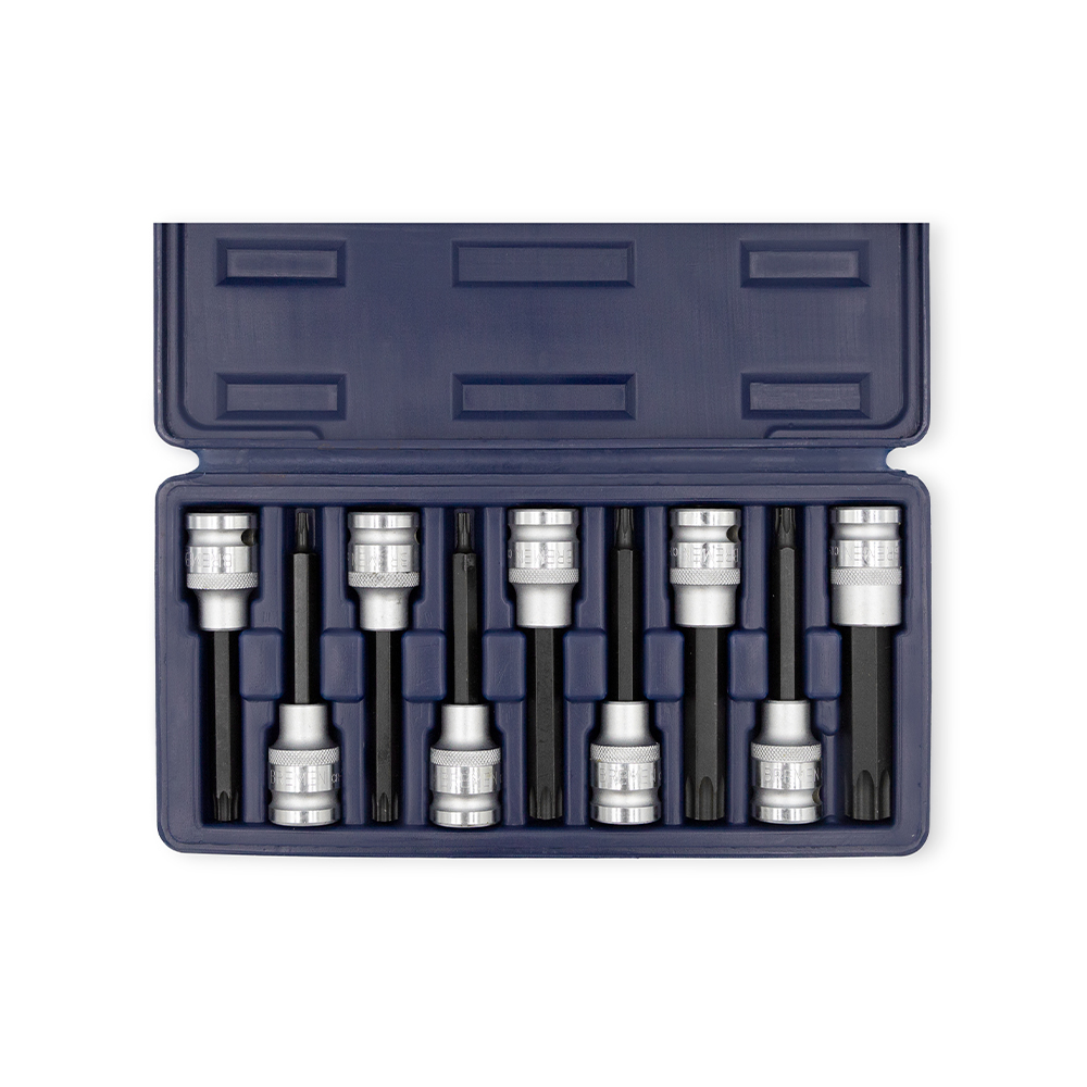 TORX:BOCALLAVE Enc.½'c/Pta.Torx x 9Pzs (100mm) Ace