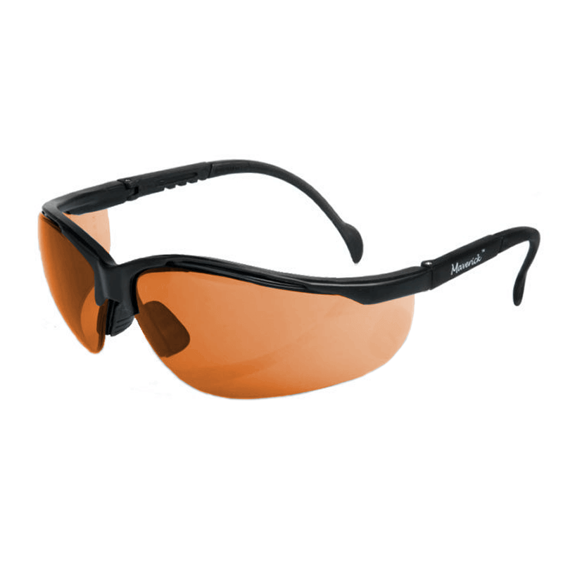 (2803236) ANTEOJO MSA  MAVERICK NARANJA MARCO NEGRO