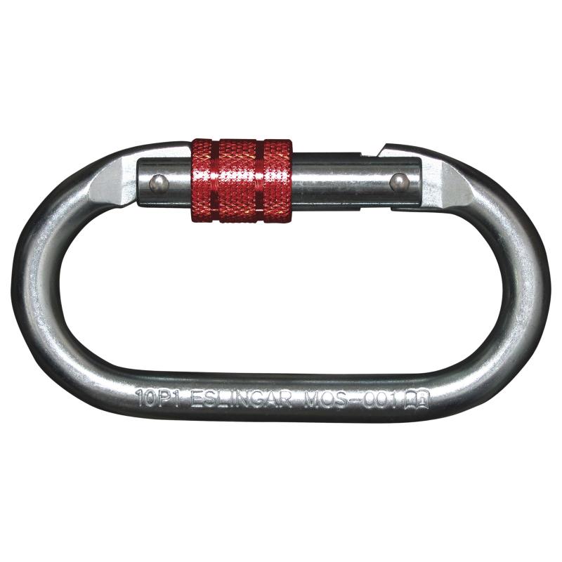 MOSQUETON CARABINERO 18MM C/DOBLE TRABA (25)