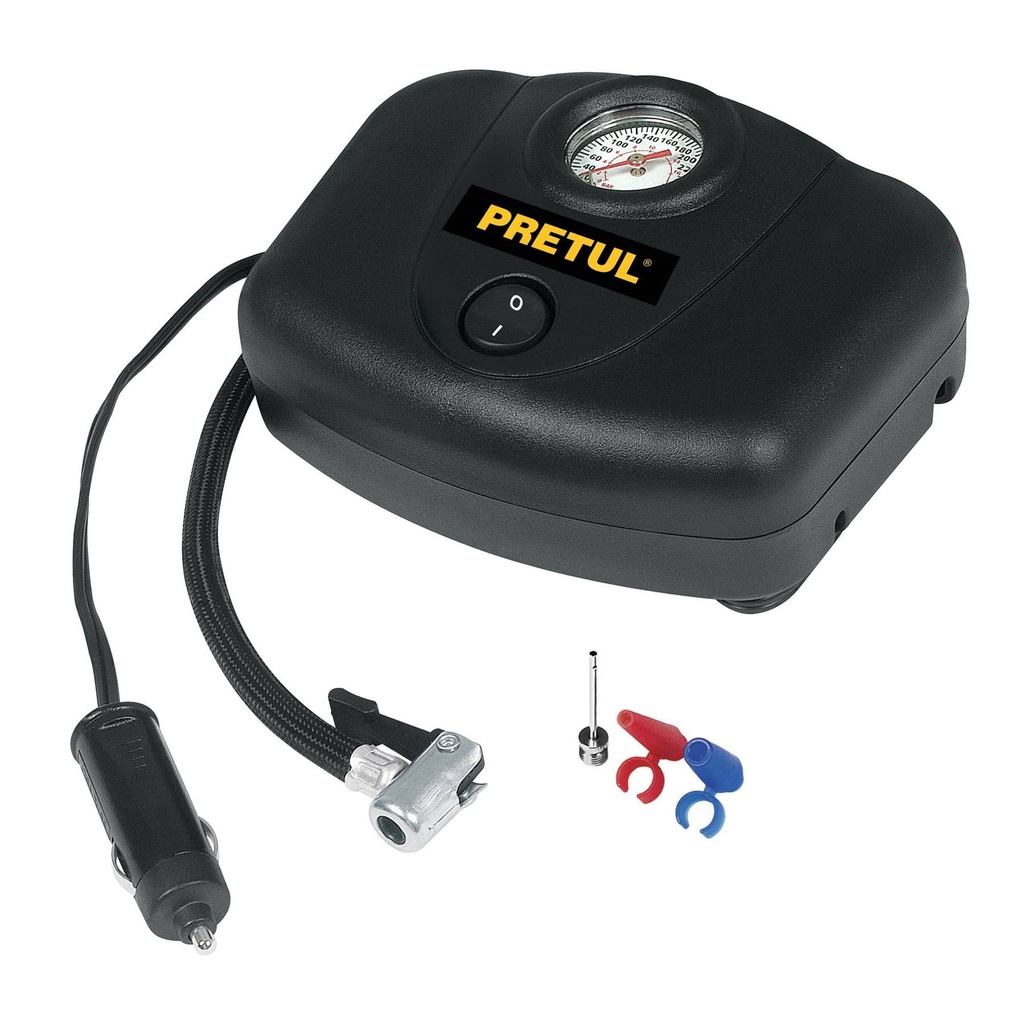 PRETUL COMPRESOR DE 12V P/ AUTO PR