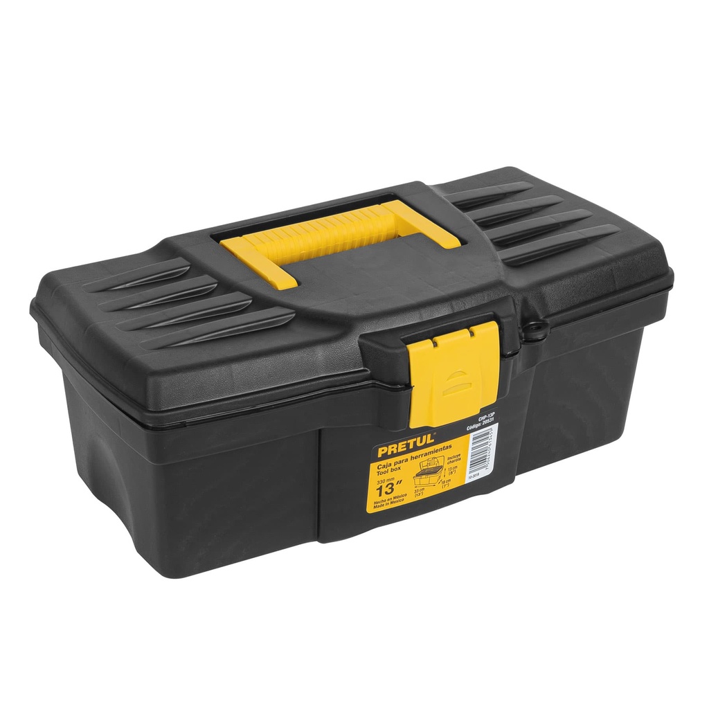 (3U) CAJA PLASTICA PRETUL  13&quot;