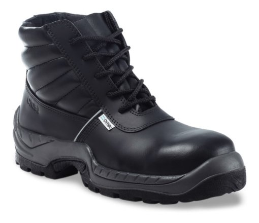 BOTIN OMBU FRANCES NEGRO PUNTERA SUELA CAUCHO