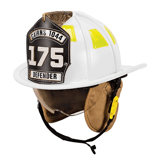 CASCO BOMBERO MSA CAIRNS C/AGUILA Y VISOR