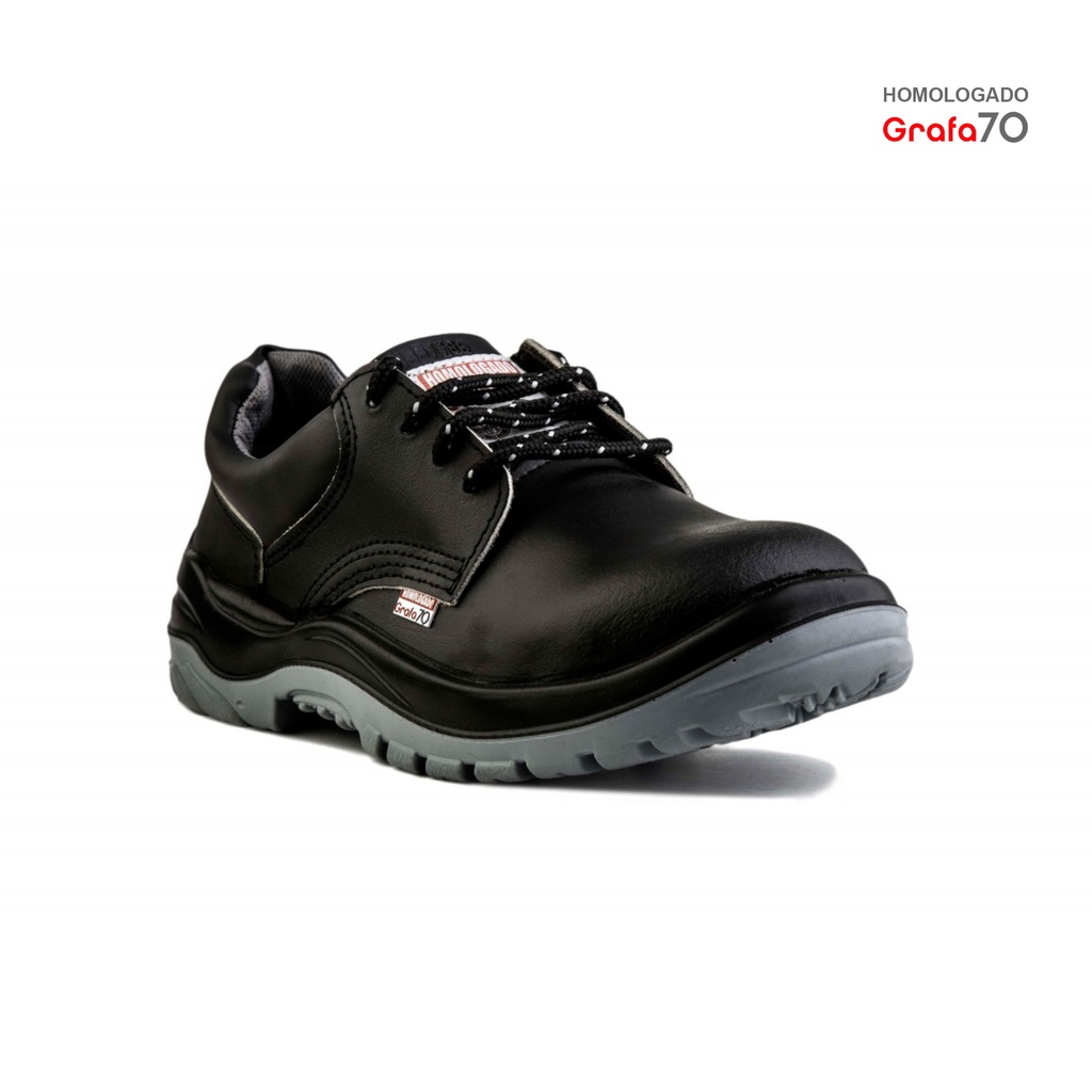 ZAPATO GRAFA 70 CUERO BOX PU NEGRO PUNTERA