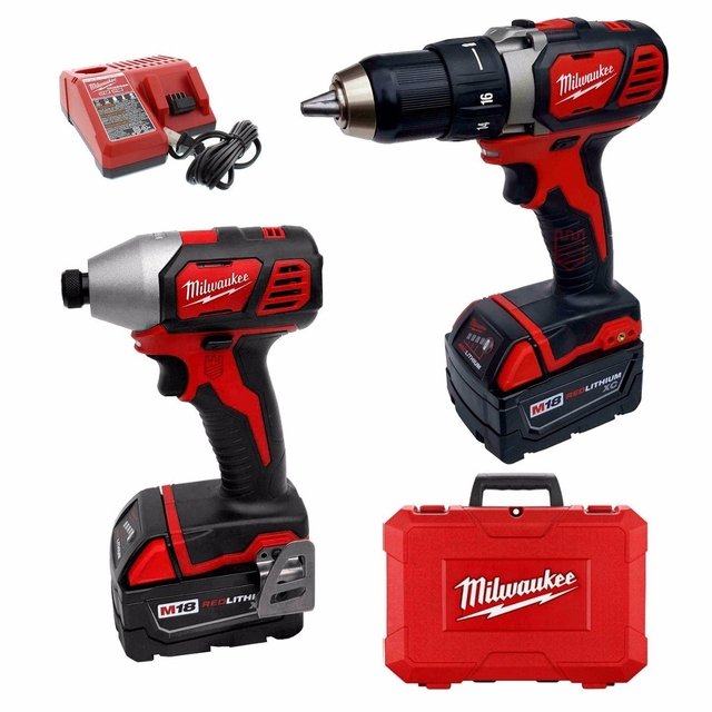 COMBO MILWAUKEE TALADRO/ATORNILLADOR DE IMPACTO 18V