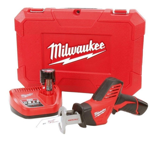 SIERRA SABLE MILWAUKEE 12V C/CARGADOR Y BAT