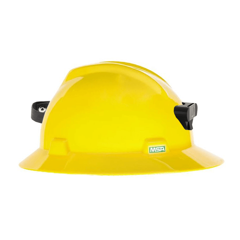 Casco V-Gard, Sombrero C/ Porta Lámpara Amarillo