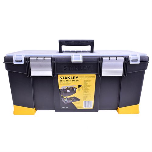 CAJA PLASTICA Y ALUM. STANLEY CON BANDEJA