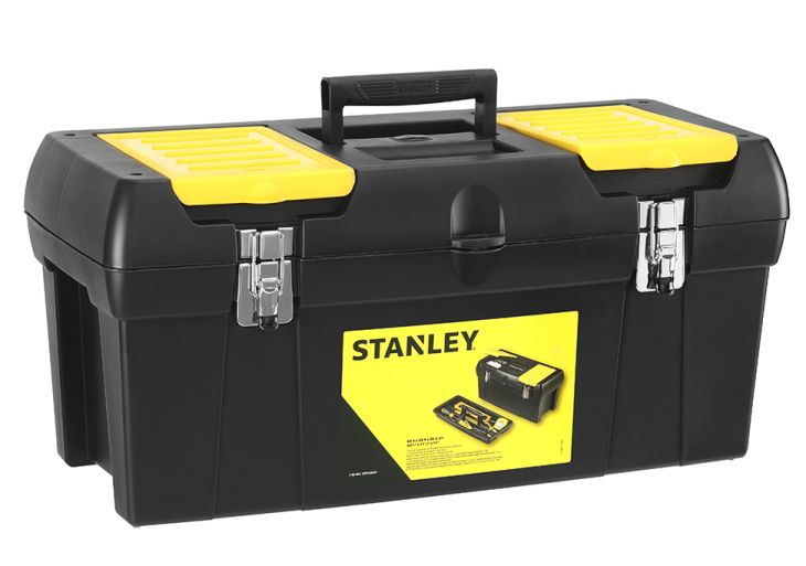 CAJA PLASTICA CON BANDEJA STANLEY SERIE 2000