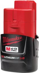 [4811-2401] BATERIA 12V MILWAUKEE 1.5 A/H