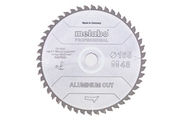 [6282760] DISCO DE SIERRA METABO ALUMINIUMCUT PRO 165X20 Z48