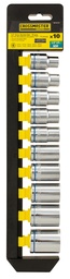 [9946840] SET BOCALLAVE HEX 1/2'- 10PCS - mm