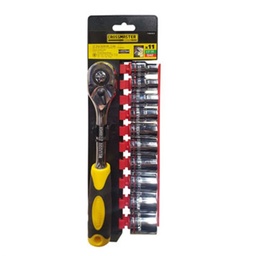 [9946847] SET BOCALLAVE HEX 1/2'- 11PCS- SAE