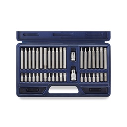 [BRE2978] JUEGO PUNTAS Torx/Allen/Multi-Estria x 40 Pzs BREME