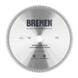 [BRE3980] SIERRA CIRCULAR 300mm x120 Dtes.WIDIA (ø30mm/ø16mm