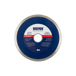 [BRE4525] DISCO DIAM. BREMEN® 4-½' Humedo (CONTINUO)