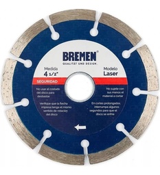 [BRE4526] DISCO DIAM. BREMEN® 4-½' Seco (LASER)