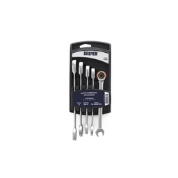 [BRE4761] LLAVE COMBINADA CON CRIQUE X 5 PZ. BREMEN®