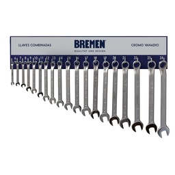 [BRE5786] EXHIBIDOR BREMEN® LLAVES COMBINADAS MM (6a24mm) CH