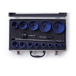 [BRE6672] SIERRA COPA BI-METALICA SET 16Pzs [19-76mm] CAJA A