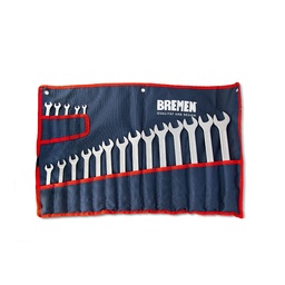 [BRE7177] LLAVES COMBINADAS (19) ESTUCHE (6-24mm) BREMEN