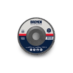 [BRE7203] DISCO FLAP BREMEN 4-1/2' C de Si (G. 40) (X10)