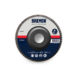 [BRE7215] DISCO FLAP BREMEN 4-1/2' Zirconio (G80) (X10)