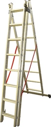 [RN17233] ESCALERA ALUM. EXTENSIBLE TRIPLE 8 ESCALONES