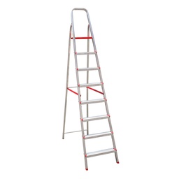 [RN17258] ESCALERA ALUM. 8 ESCALONES - PARA EL HOGAR