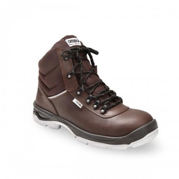 BOTIN OMBU OZONO MARRON FLOR PUNTERA