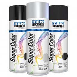 PINTURA AEROSOL TEK BOND ACRILICA ALTA TEMP. 250GR