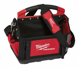 [48228315] BOLSO ABIERTO PACKOUT MILWAUKEE  15&quot; LONA 31 ALOJAMIENTOS C/BASE RIGIDA