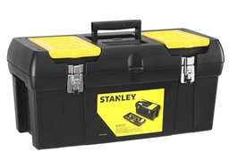 [19-013] CAJA PLASTICA CON BANDEJA STANLEY SERIE 2000